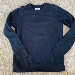 Reigning Champ Black Crewneck Sweater